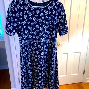 Kooples dress with details around waist